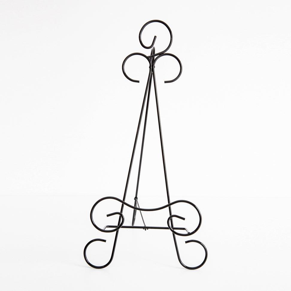 Decorative metal easel stand – ideal for displaying Brilliant Frames without wall mounting.