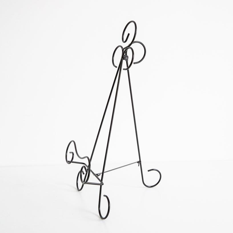 Decorative metal easel stand – ideal for displaying Brilliant Frames without wall mounting.
