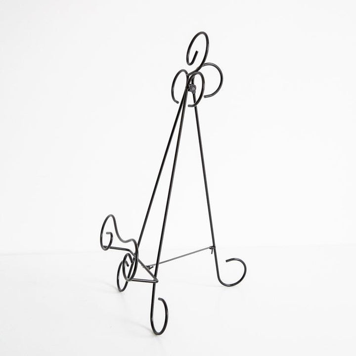Decorative metal easel stand – ideal for displaying Brilliant Frames without wall mounting.