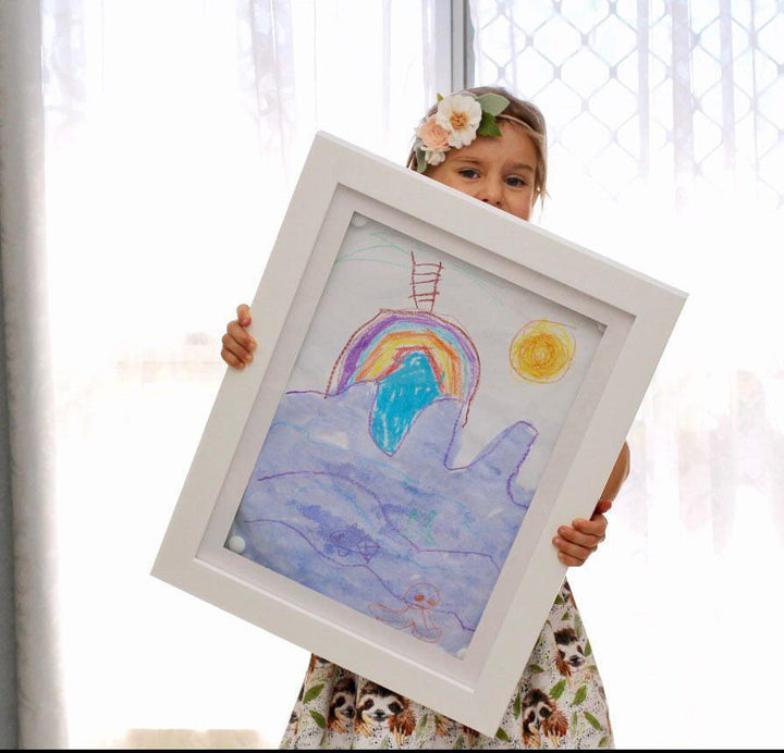 A3 Brilliant Frame | Picture Frame + Magnetic Whiteboard - Brilliant Frames & Co