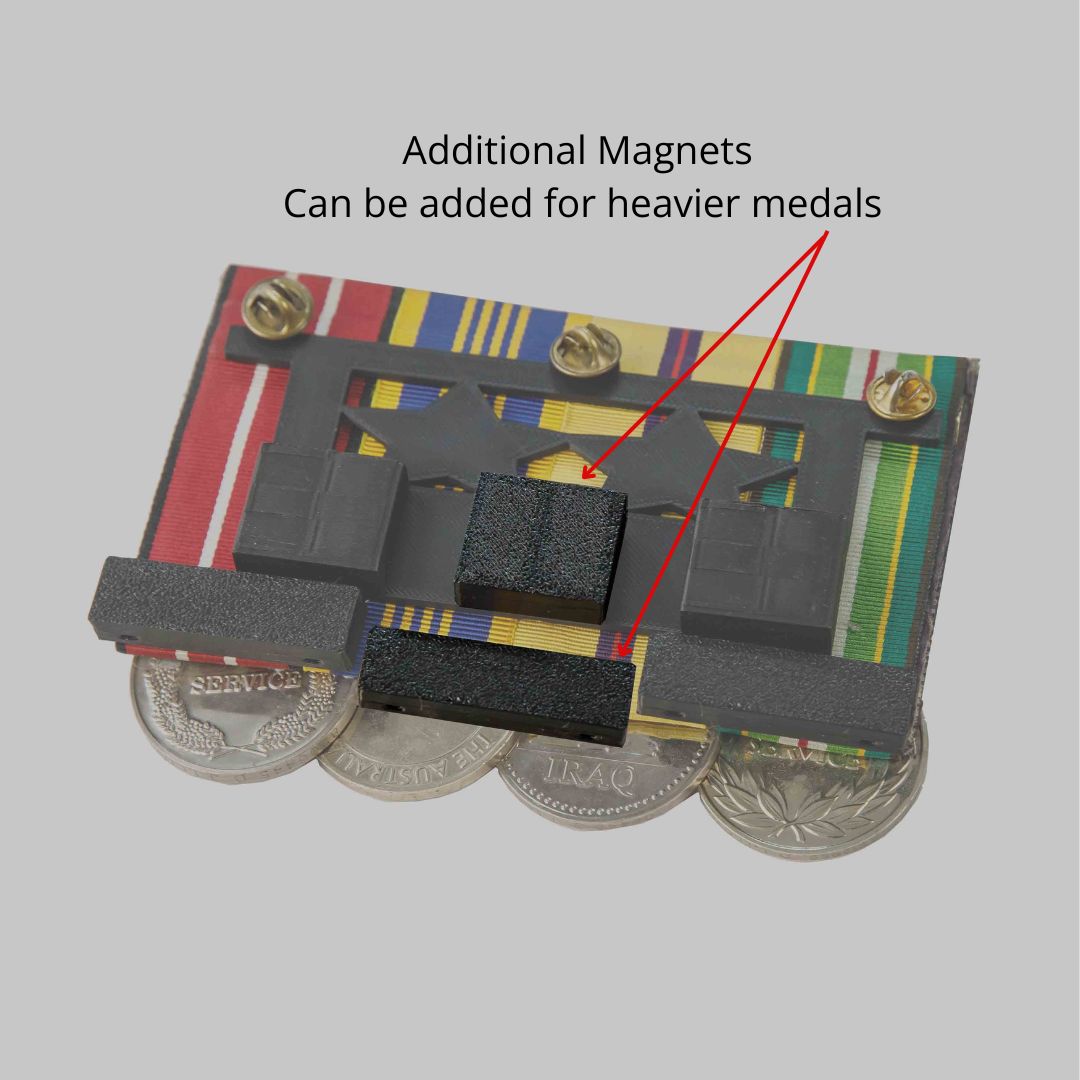 Brilliant Magnetic Medal Holders