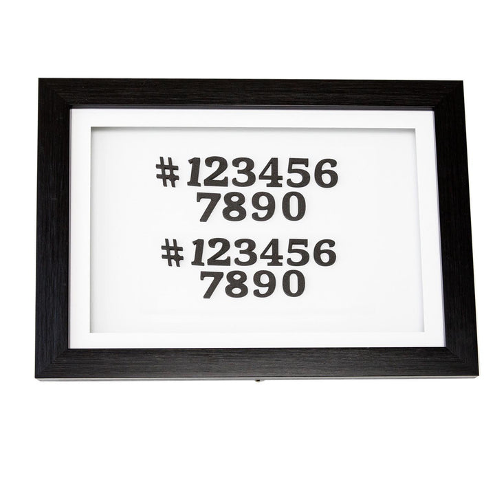 Brilliant Number Magnets - Brilliant Frames & Co