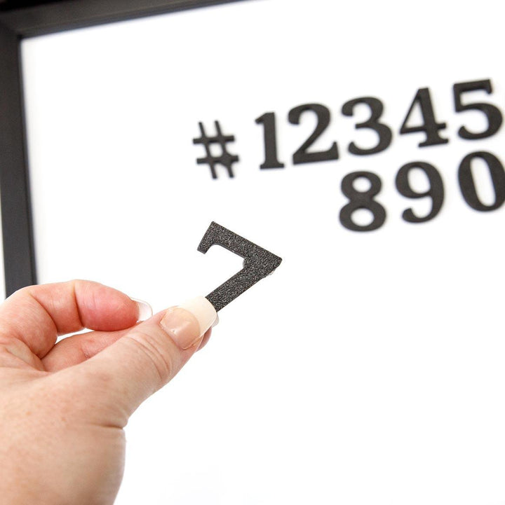 Brilliant Number Magnets - Brilliant Frames & Co