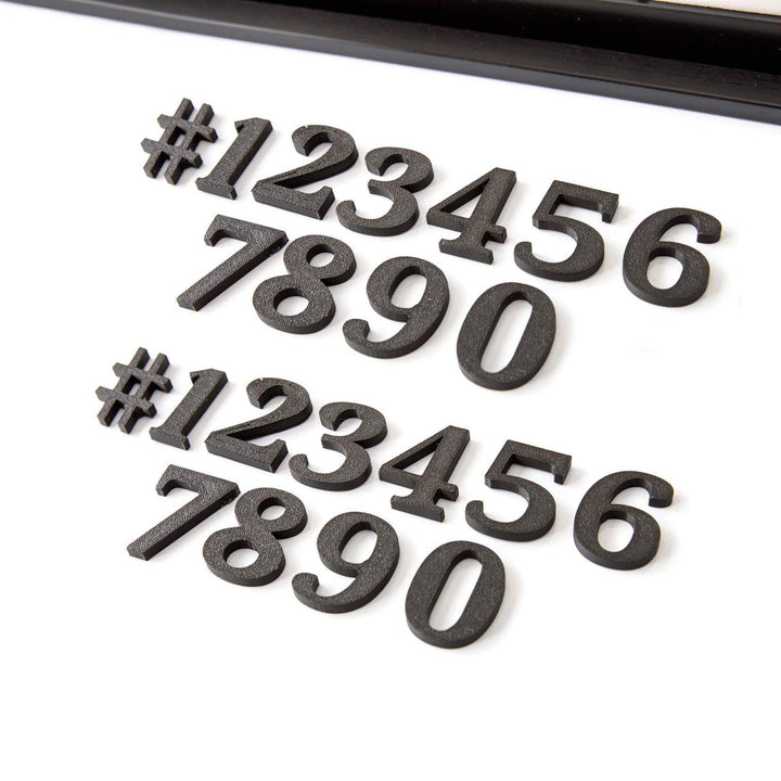 Brilliant Number Magnets - Brilliant Frames & Co
