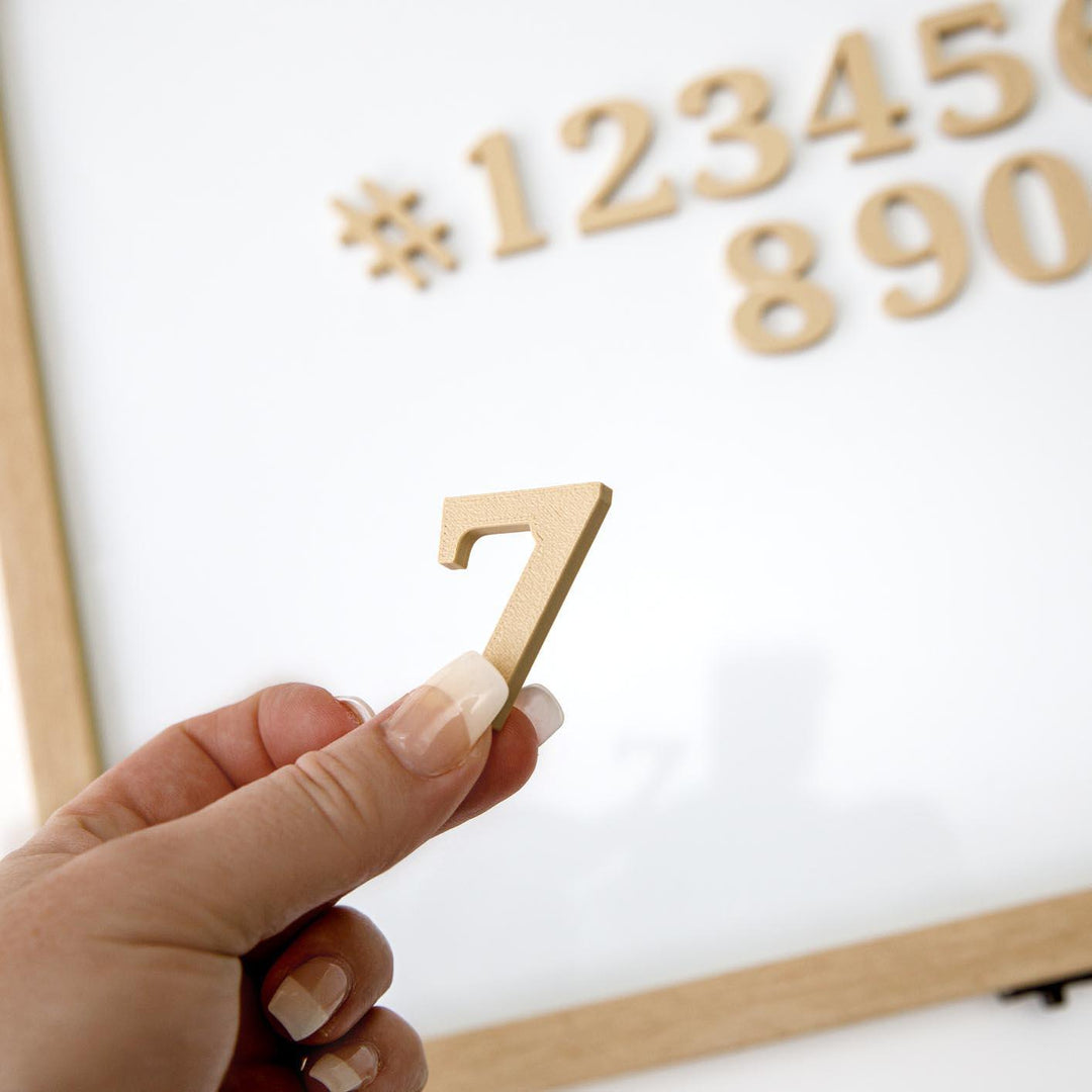 Brilliant Number Magnets - Brilliant Frames & Co