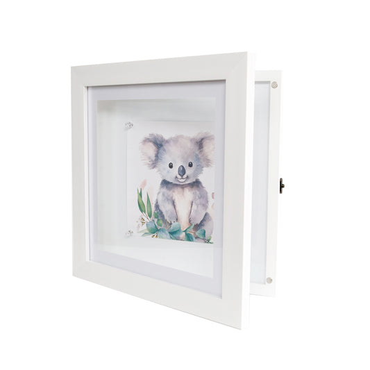 Square 30cms Brilliant Frame | Picture Frame + Magnetic Whiteboard