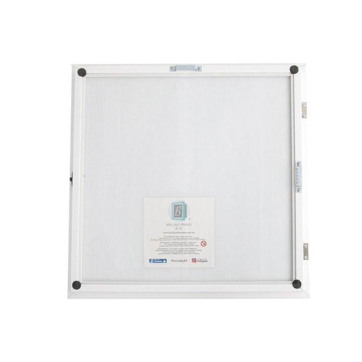 Square 30cms Brilliant Frame | Picture Frame + Magnetic Whiteboard - Brilliant Frames & Co