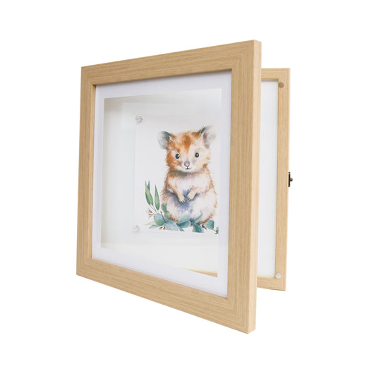 Square 30cms Brilliant Frame | Picture Frame + Magnetic Whiteboard