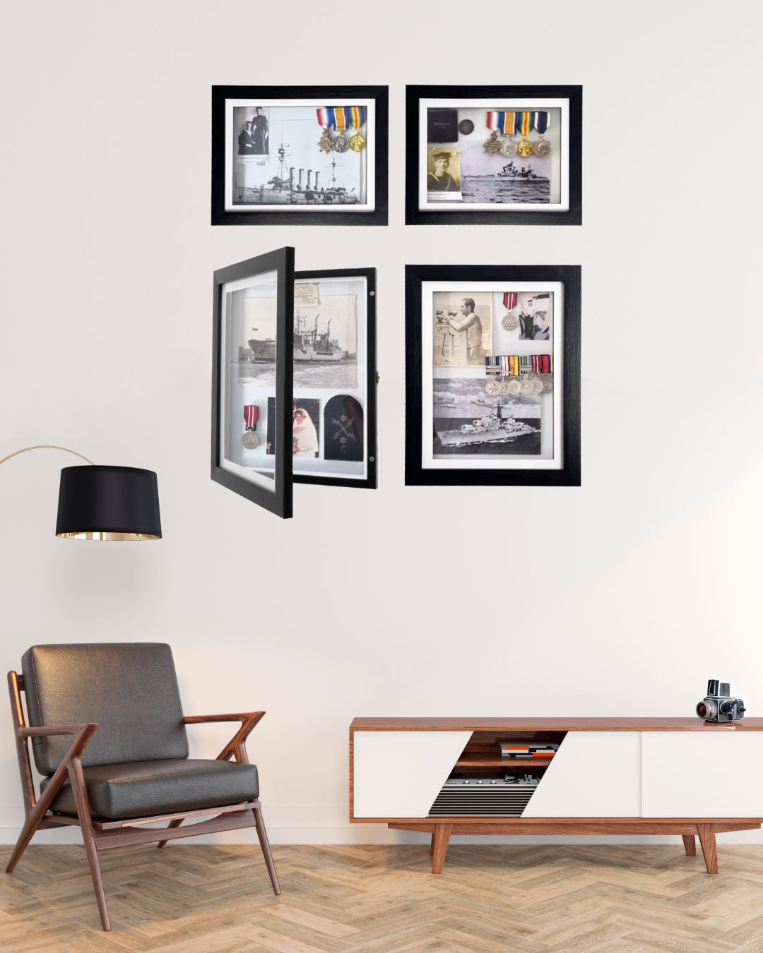 Brilliant Magnetic Medal Holders