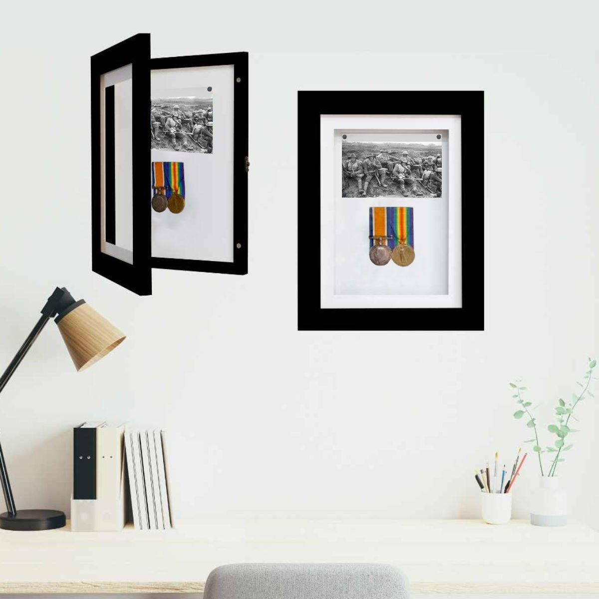 A4 Brilliant Frame – magnetic front-opening picture frame for children’s art, certificates, and memorabilia.