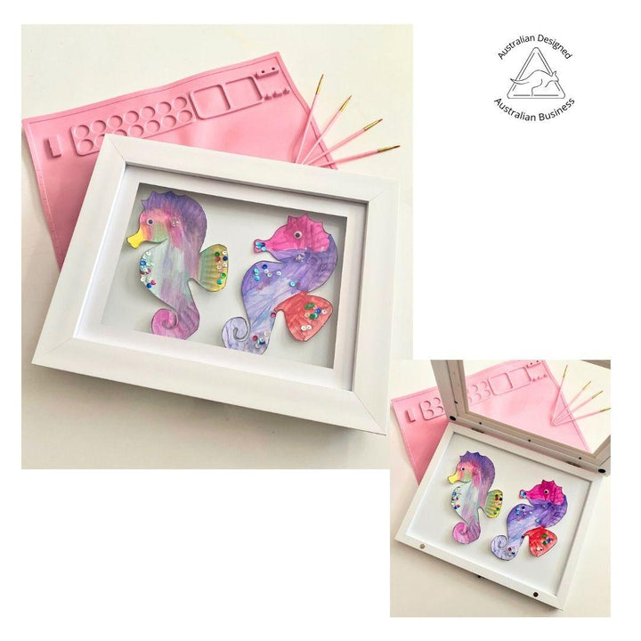 A4 Brilliant picture Frame – magnetic front-opening picture frame for children’s art, certificates, and memorabilia.