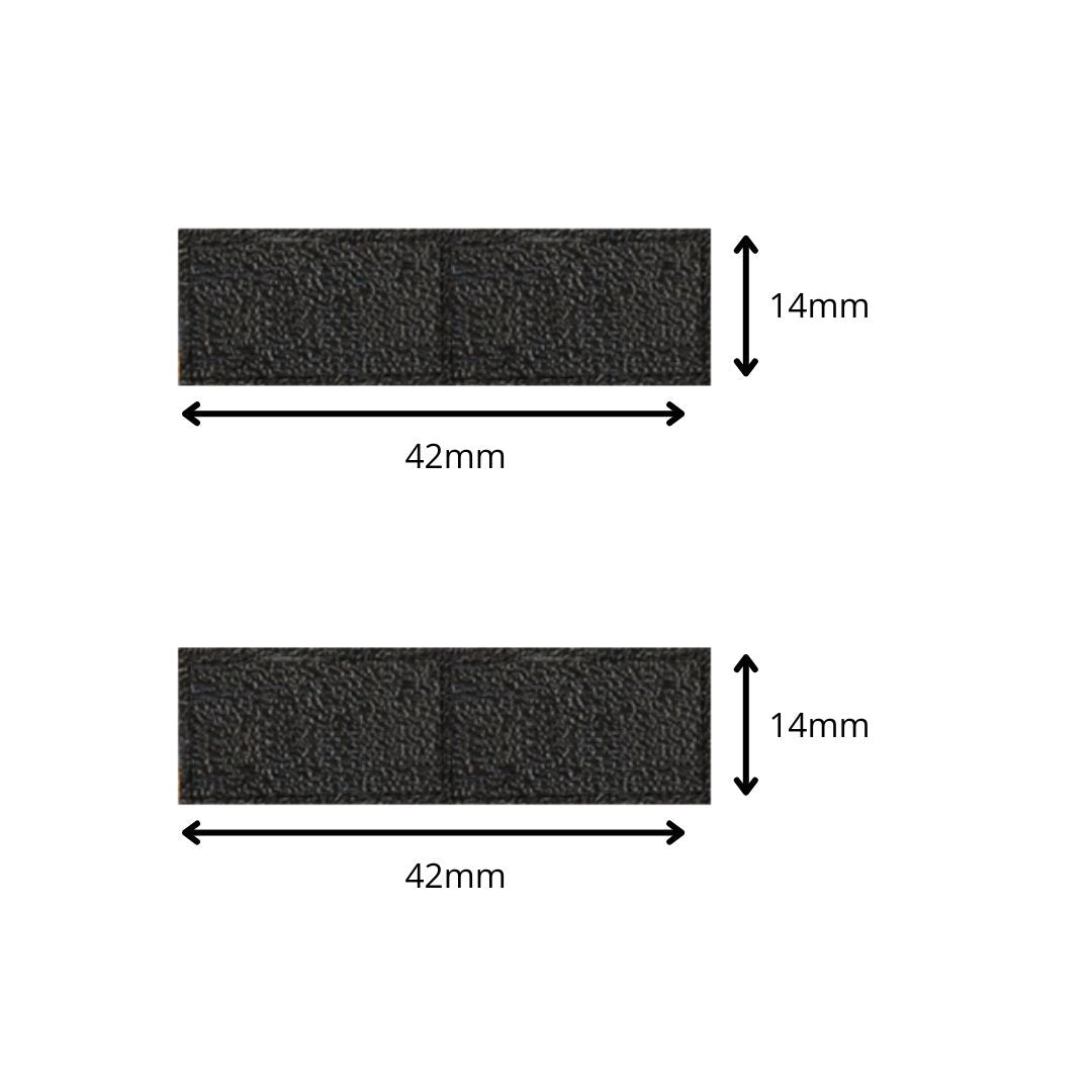 Black anti-slide magnetic blocks – prevent medal holders or items from slipping in Brilliant Frames.