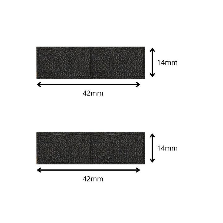Black anti-slide magnetic blocks – prevent medal holders or items from slipping in Brilliant Frames.