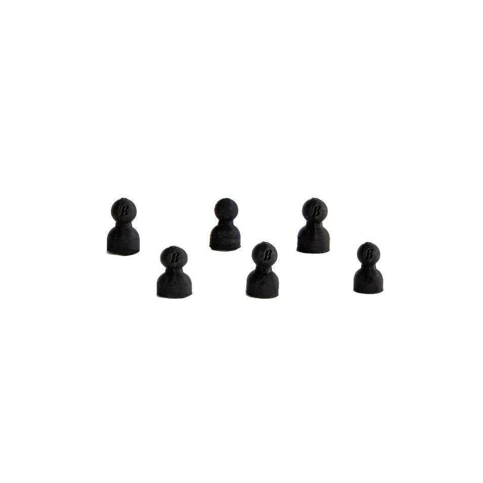 Set of 6 Brilliant Neo Magnets – small but strong rare earth magnets for art or medal display.