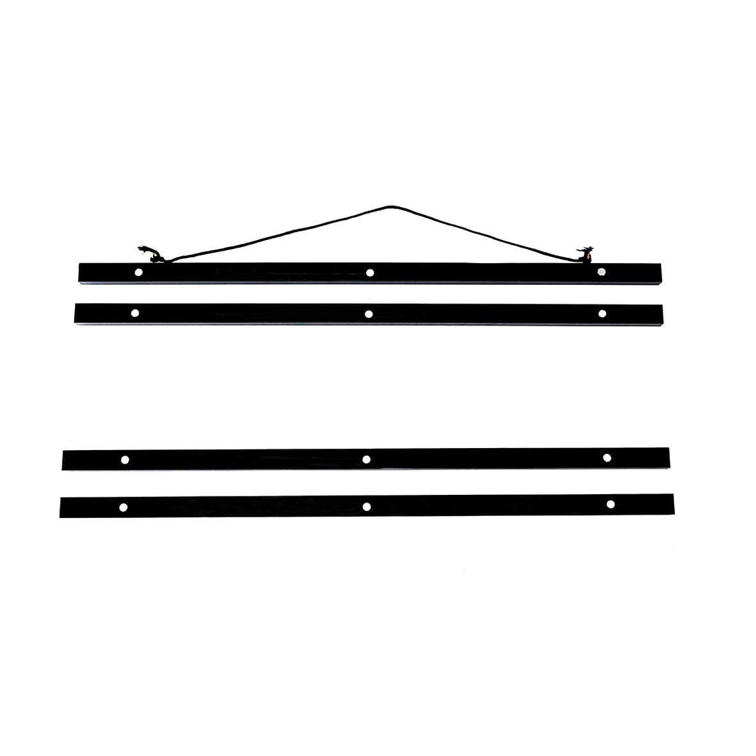 Artwork Display Hanger Magnetic BLACK - Brilliant Frames & Co