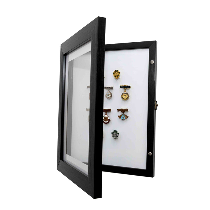 Brooch pin magnetic holders – set of 2 for medal and brooch display in Brilliant Frames.