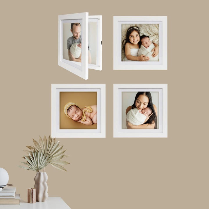 Square Brilliant Frame – magnetic frame for medals, small artworks, or keepsakes.